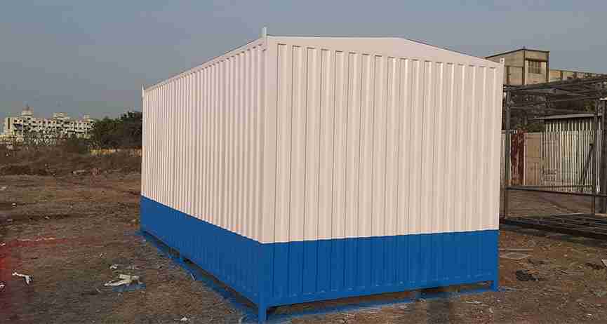 Portable Office Cabin vs RCC Construction
